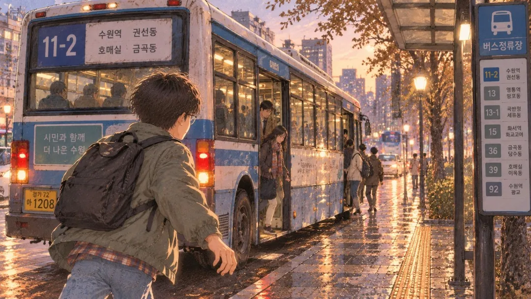 선이 내리지 않았다의 삽화