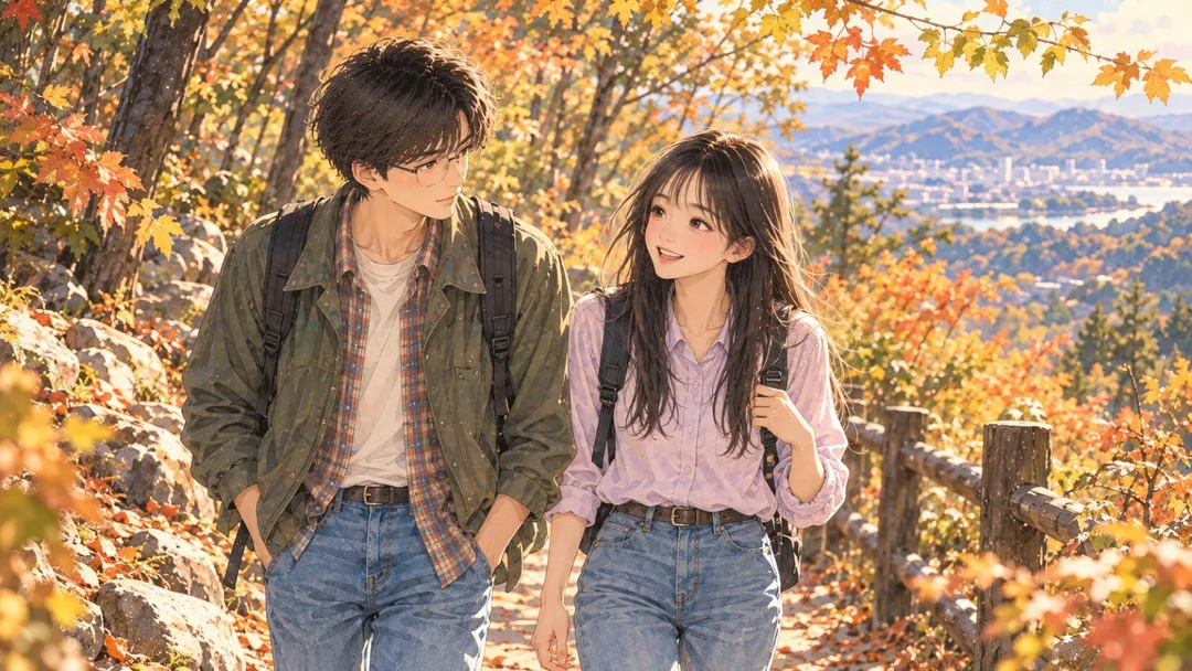 광교산에서 보낸 하루의 삽화